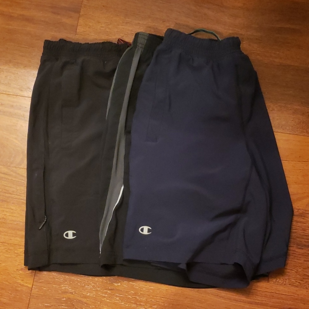 3 pairs men's Chapion shorts size M